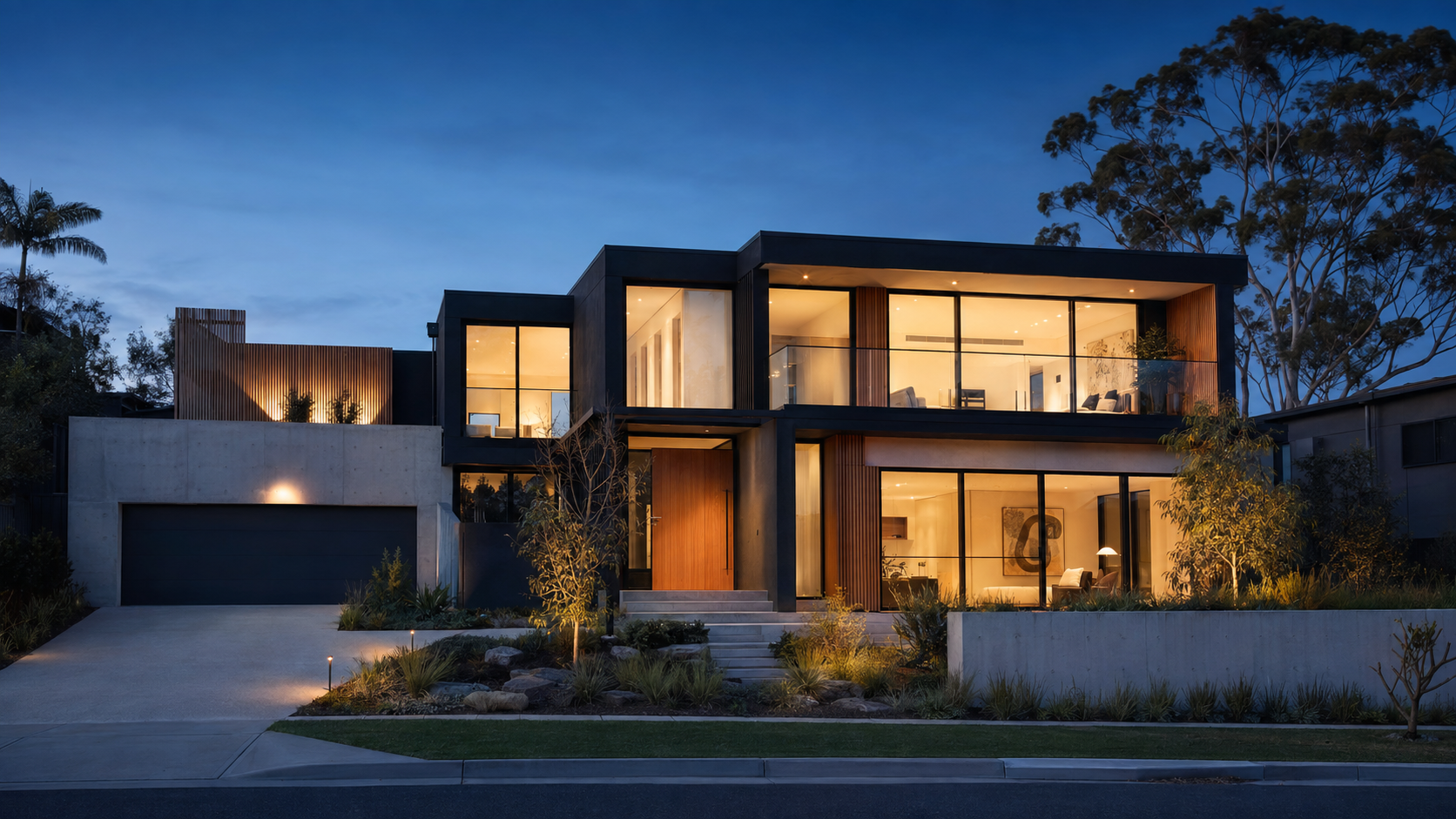 Contemporary custom residence